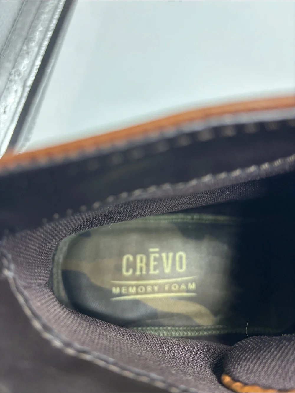 Crevo Men’s Buck 226 Brown Caramel Leather Lace Up Crepe Sole Work Boot Size 12